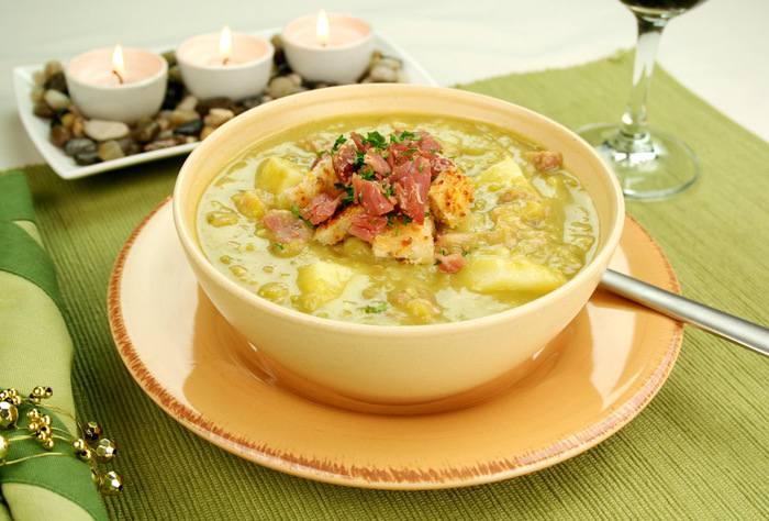 Рецепт вкусного горохового супа