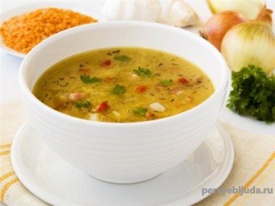 Овощной суп с капустой
