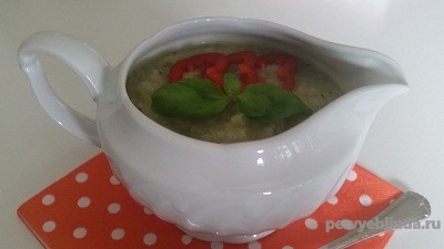 суп-пюре с цветной капустой