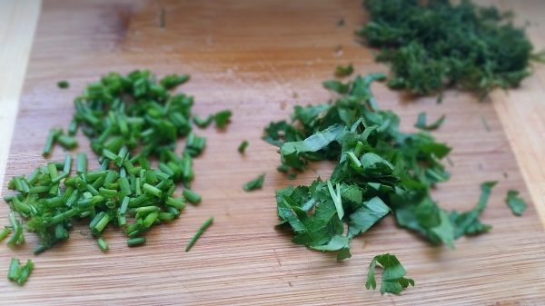 зелень для салата