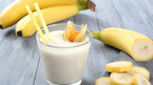 молочный коктейль с бананом