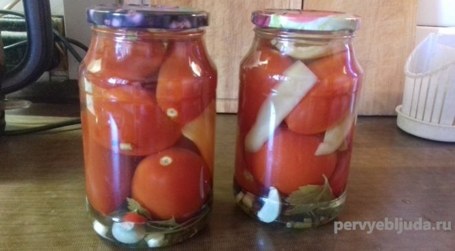 маринованные помидоры без стерилизации в литровых банках