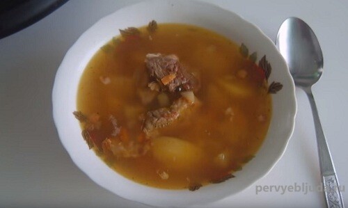 гороховый суп без замачивания