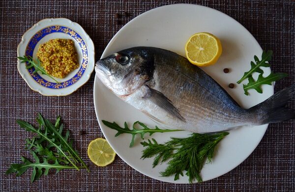 ингредиенты для приготовления запеченной рыбы