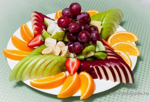фруктовая тарелка