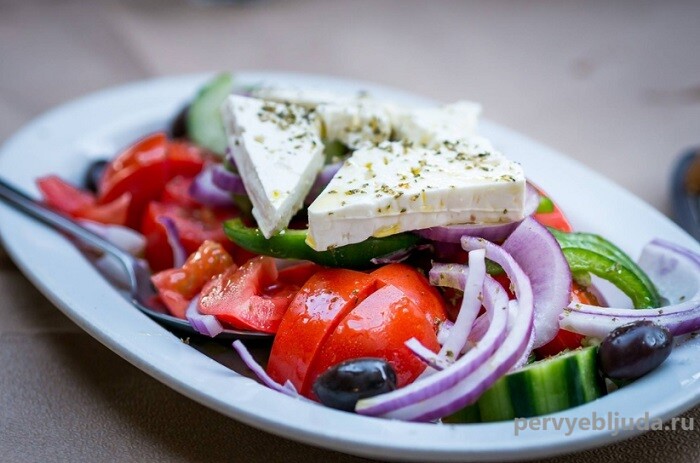 классический греческий салат