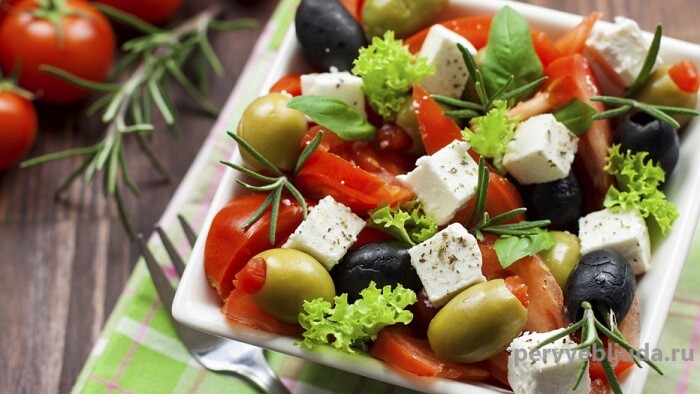 греческий салат как в ресторане