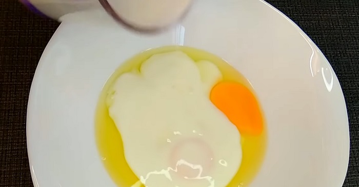 яйца и кефир