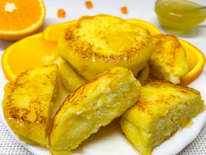 Сырники из творога с апельсином — вкусный завтрак просто и быстро