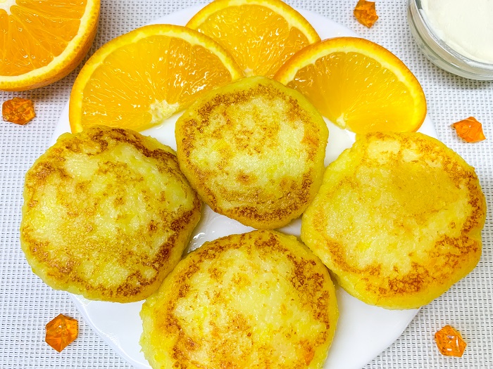 сырники с апельсином
