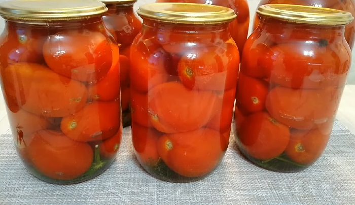 маринованные помидоры на литр рассола