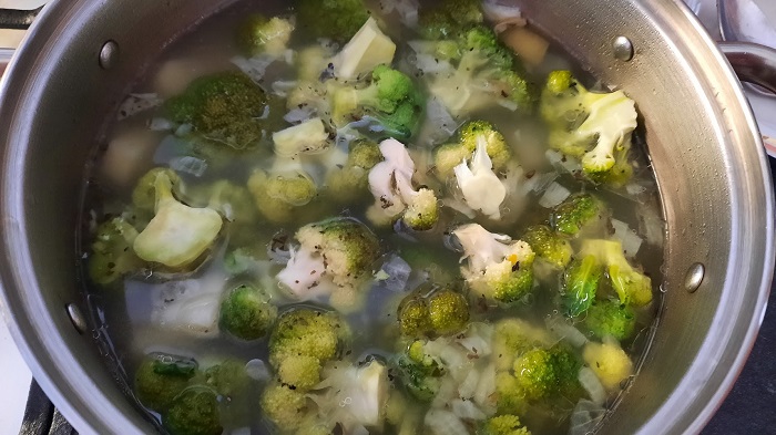 варим суп из брокколи