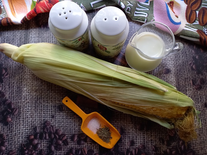 ингредиенты для приготовления пюре из кукурузы