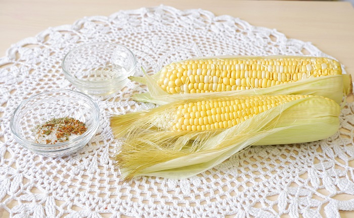 ингредиенты для запекания кукурузы