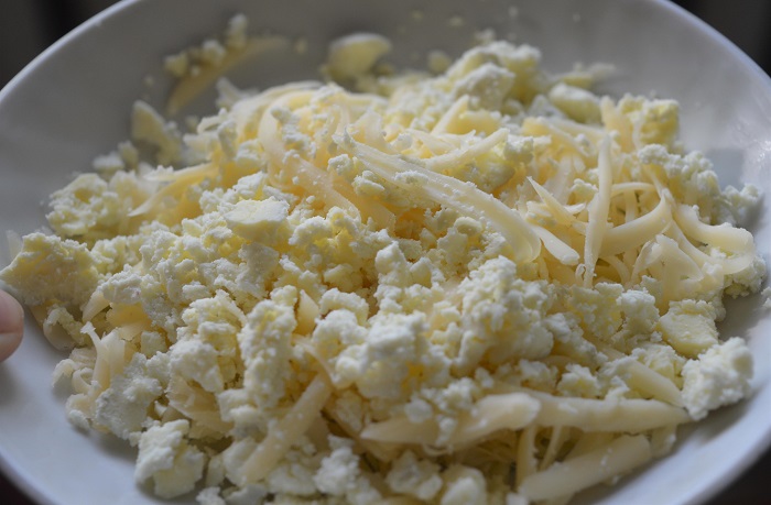 сыр с желтком