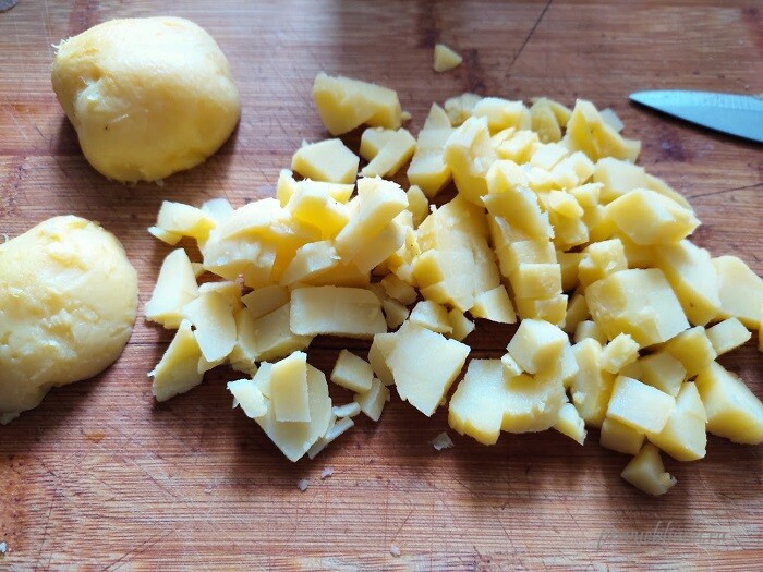 картофель для оливье