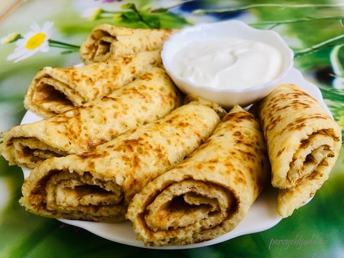блины на пшенной каше