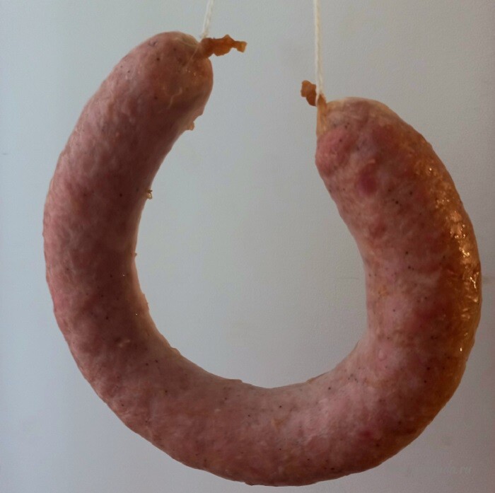 домашняя краковская колбаса