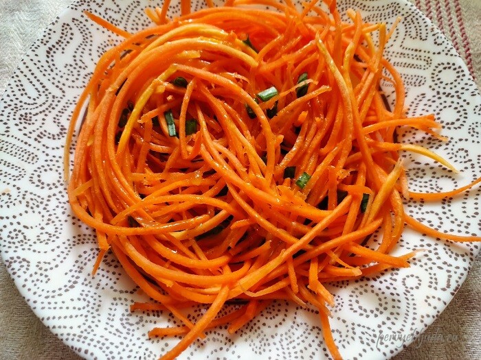 салат из моркови как в столовой