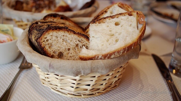 хлеб в корзинке