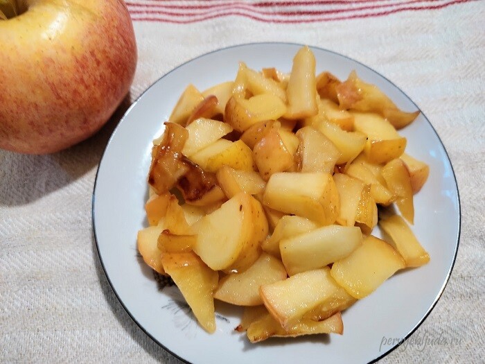начинка из яблок для пирожков