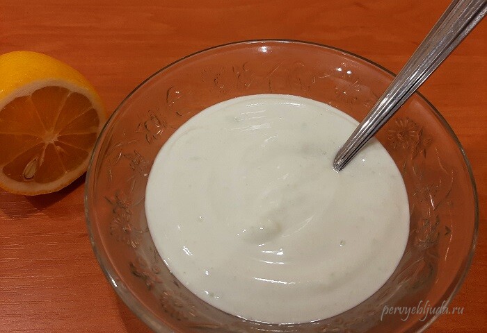 йогурт для острого соуса