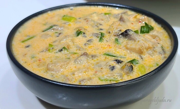 грибной соус для пельменей