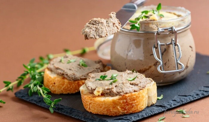 намазка из куриной печени