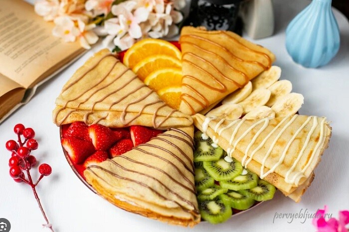 блинчики на масленицу способ подачи