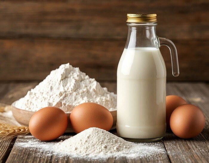 ингредиенты для блинчиков на масленицу