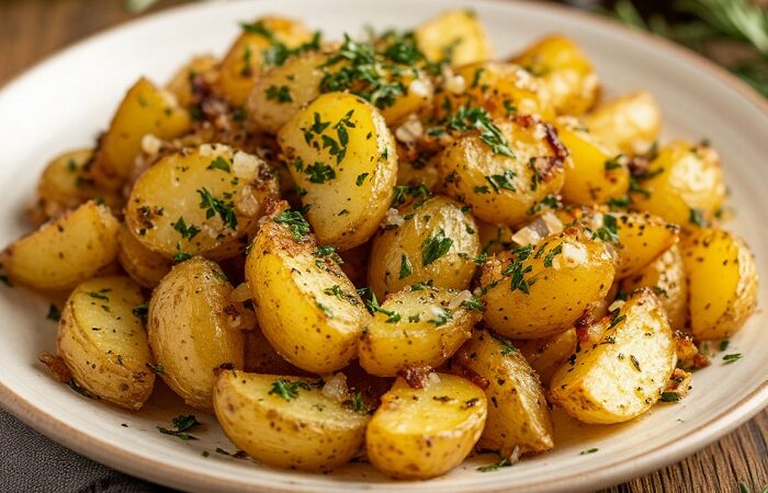 картошка дольками запеченная в духовке