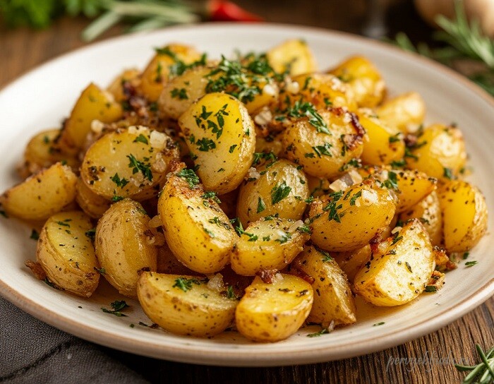 Картошка запеченная дольками в духовке