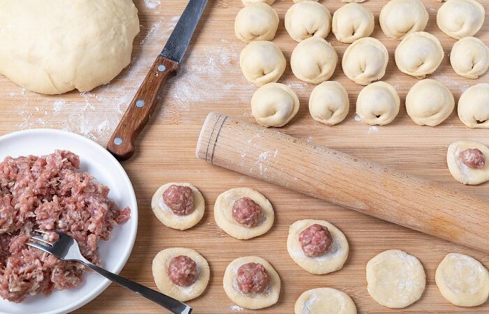 сочный фарш для пельменей