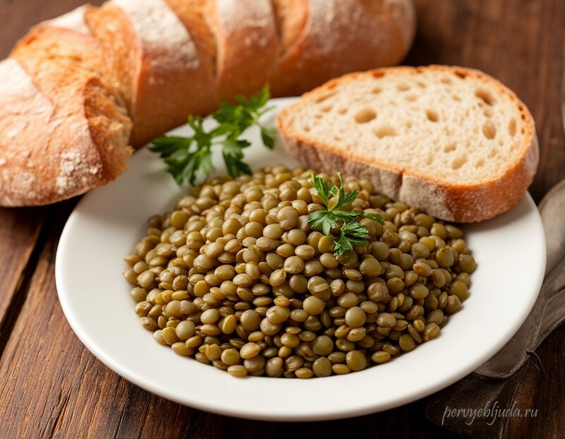 зеленая чечевица